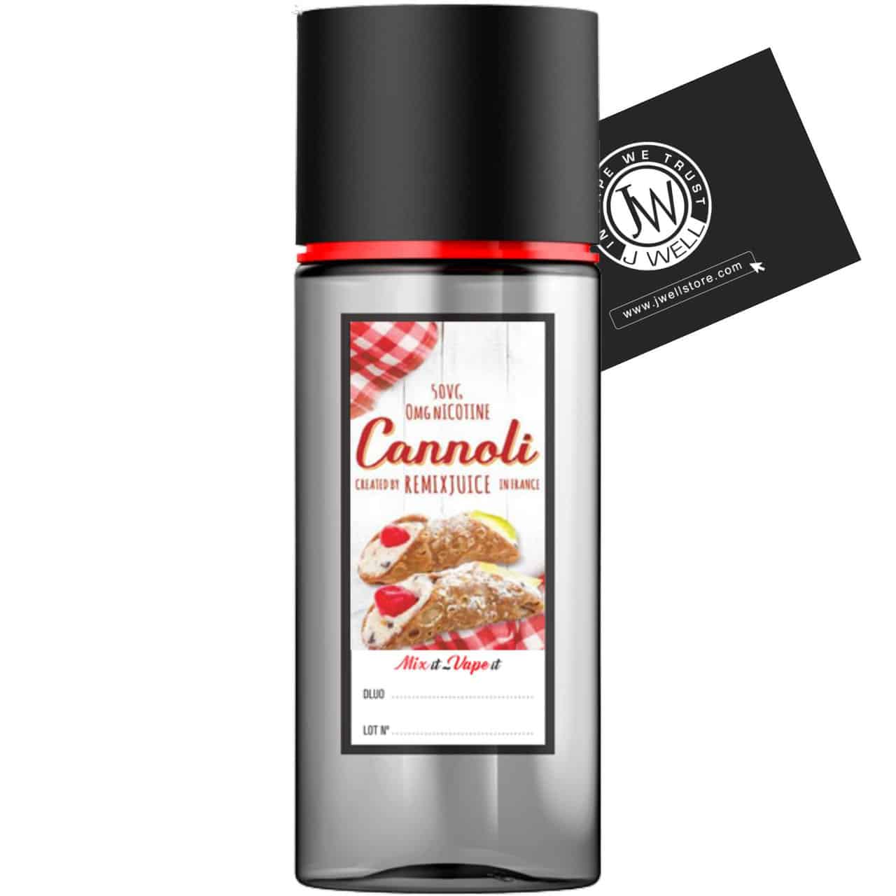 Image E liquide Cannoli 100 ml Remix Juice