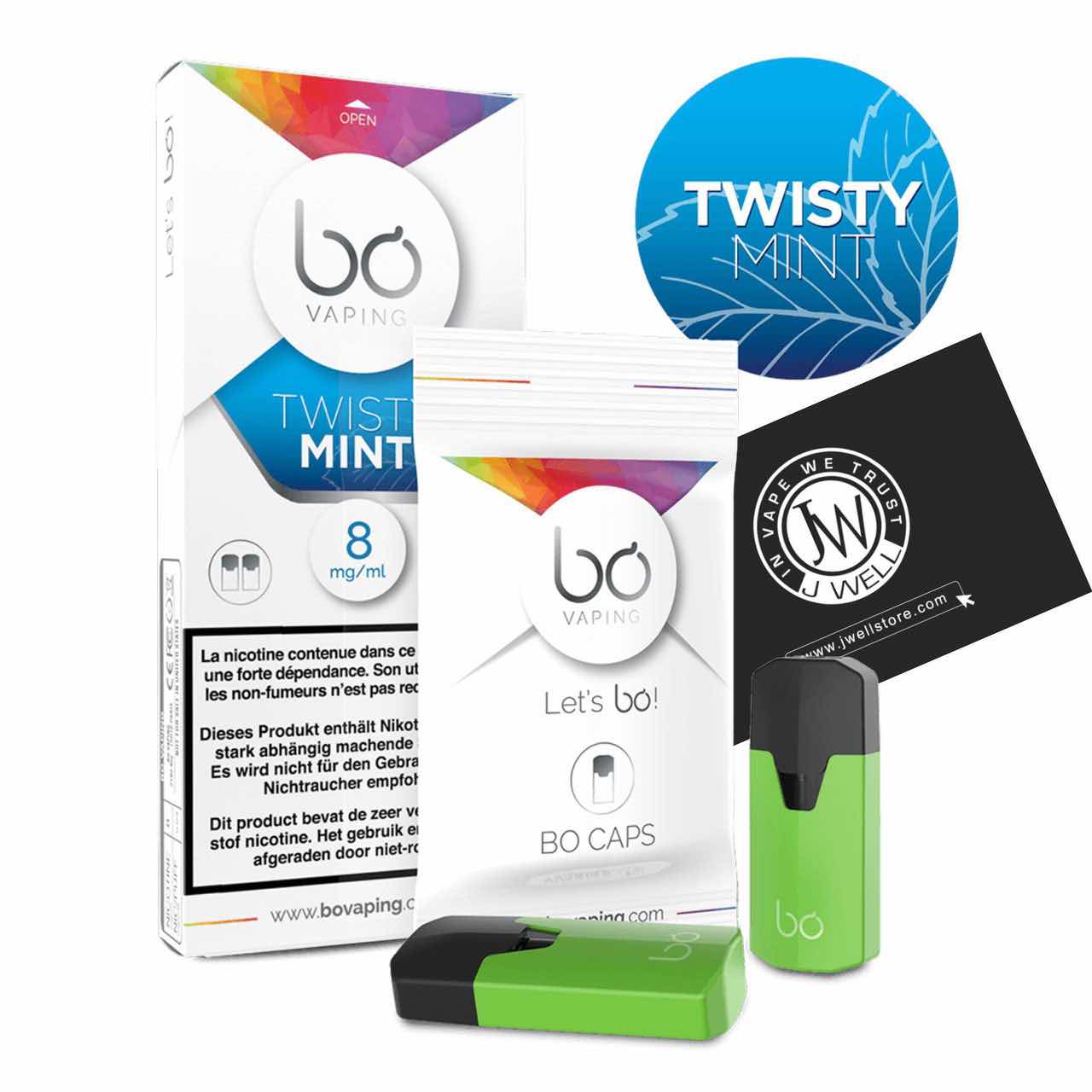 Image Bo Caps Twisty Mint