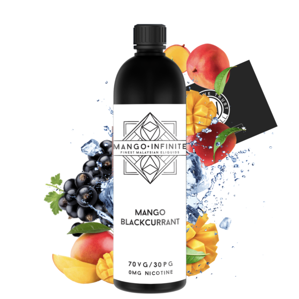 E-liquide Mango Blackcurrant 500 ml Remix Juice