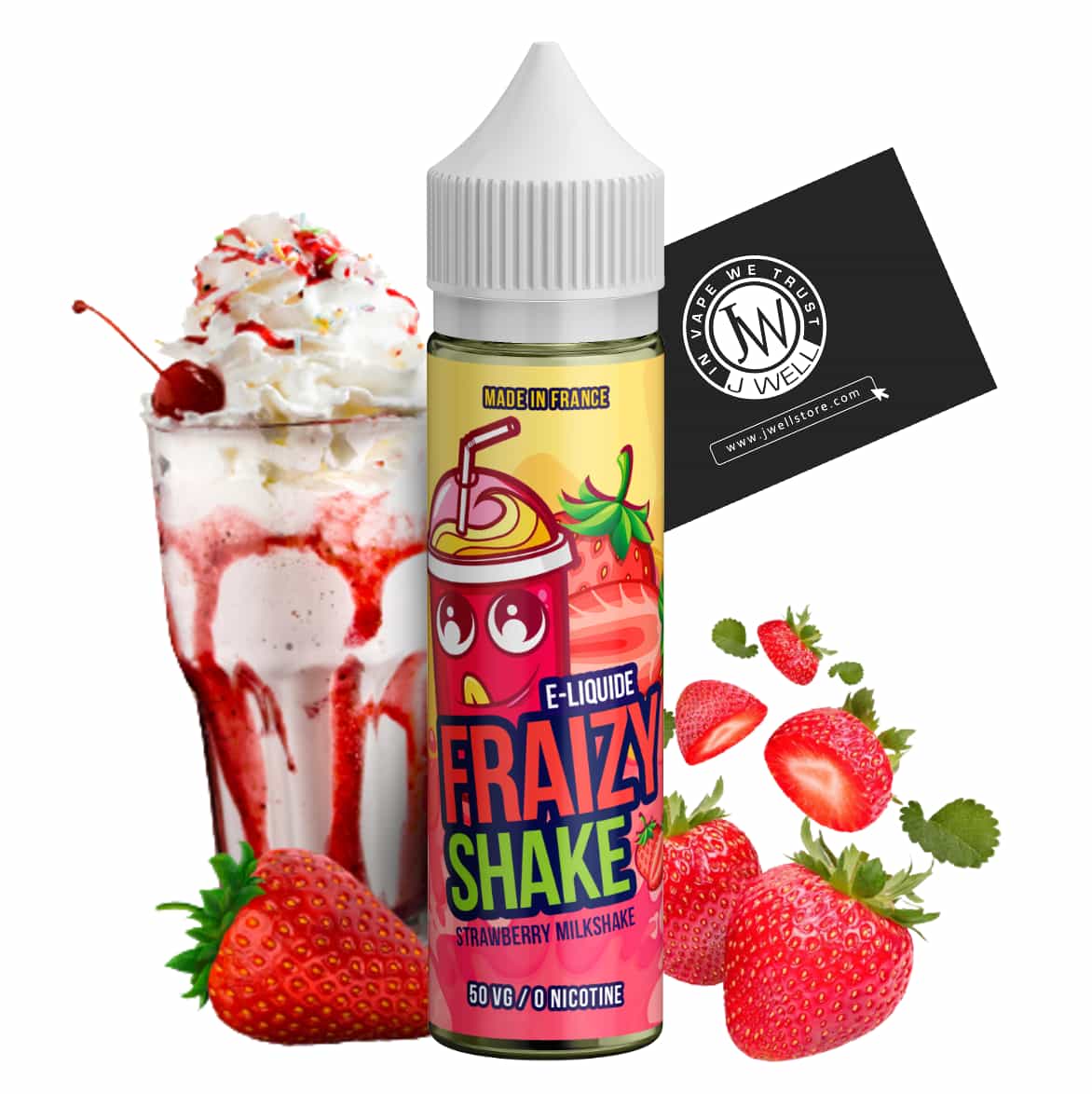 Image E liquide Fraizy Shake 50 ml Milkshake