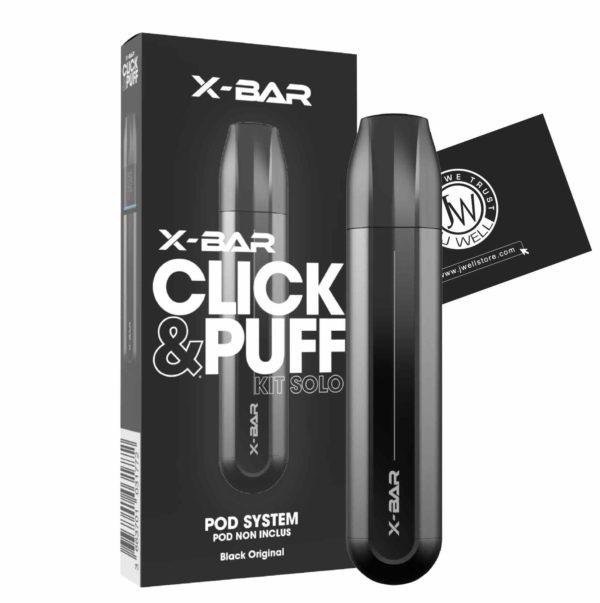 Kit Solo X-Bar Click & Puff Black Original
