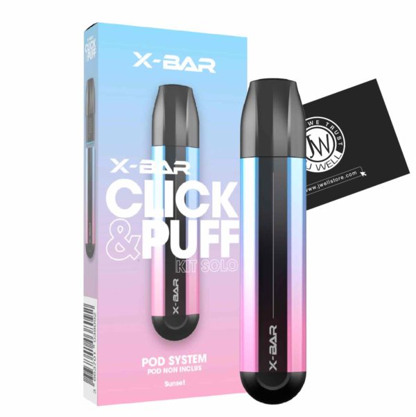 Kit Solo X-Bar Click & Puff Sunset