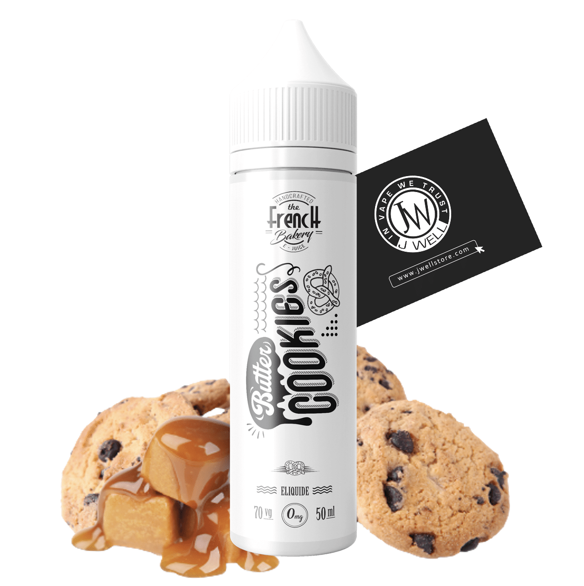 Image E liquide Butter Cookies 50 ml The French Bakery