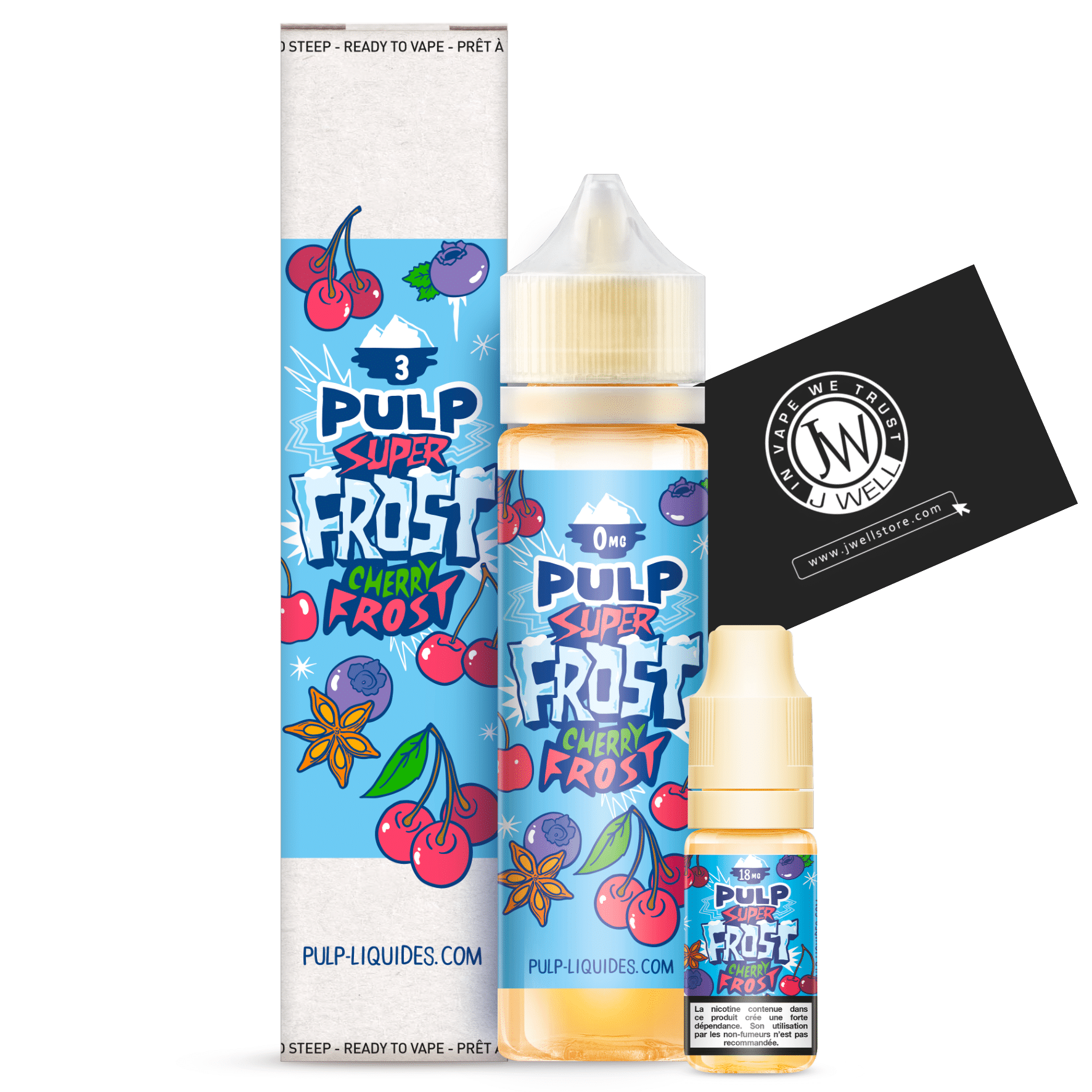 Image E liquide Cherry Frost 60 ml Pulp Super Frost