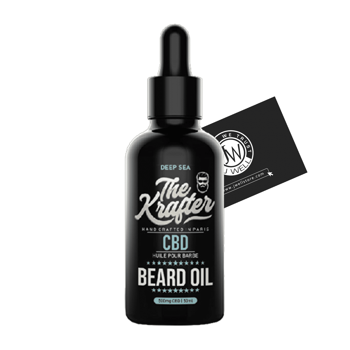 Image Huile pour barbe CBD 50 ml The Krafter