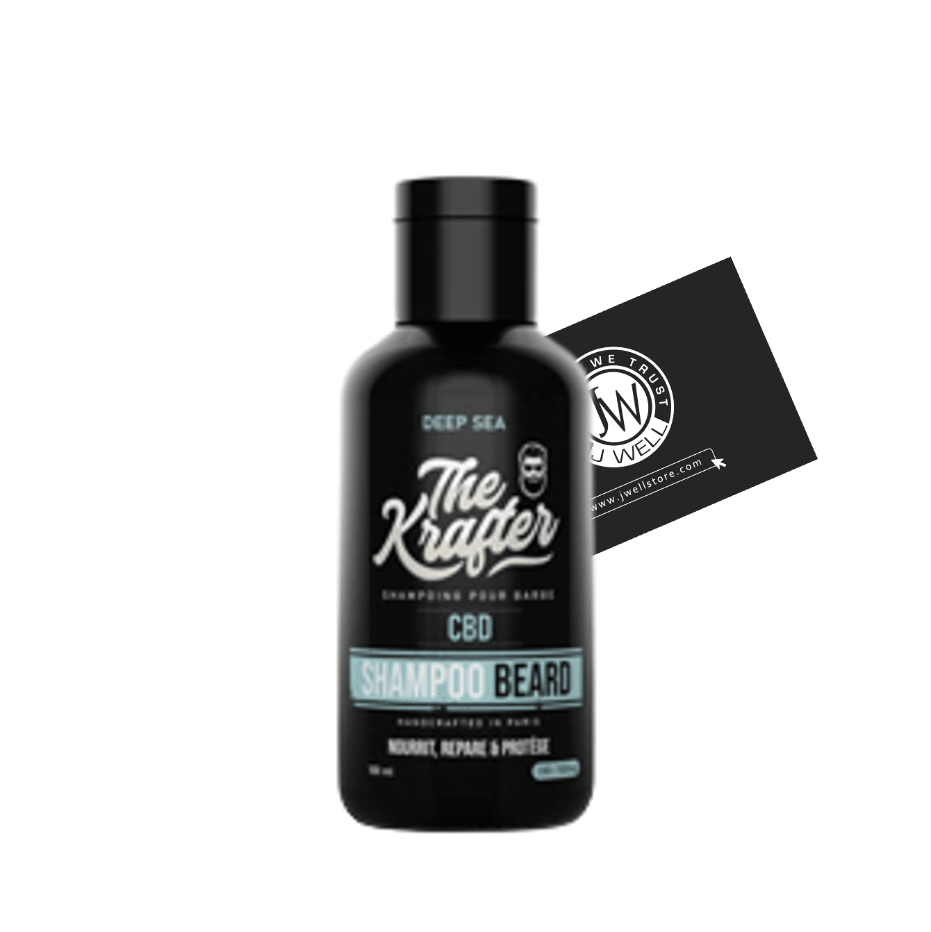 Image Shampoing pour barbe CBD 100 ml The Krafter
