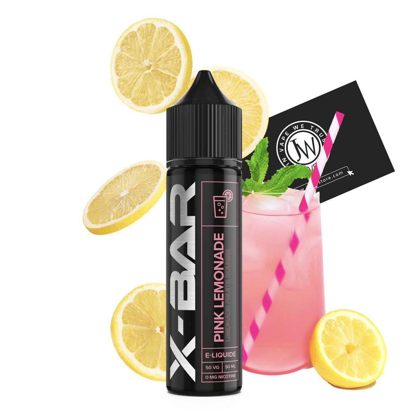 Image E liquide X-Bar Pink Lemonade 50 ml