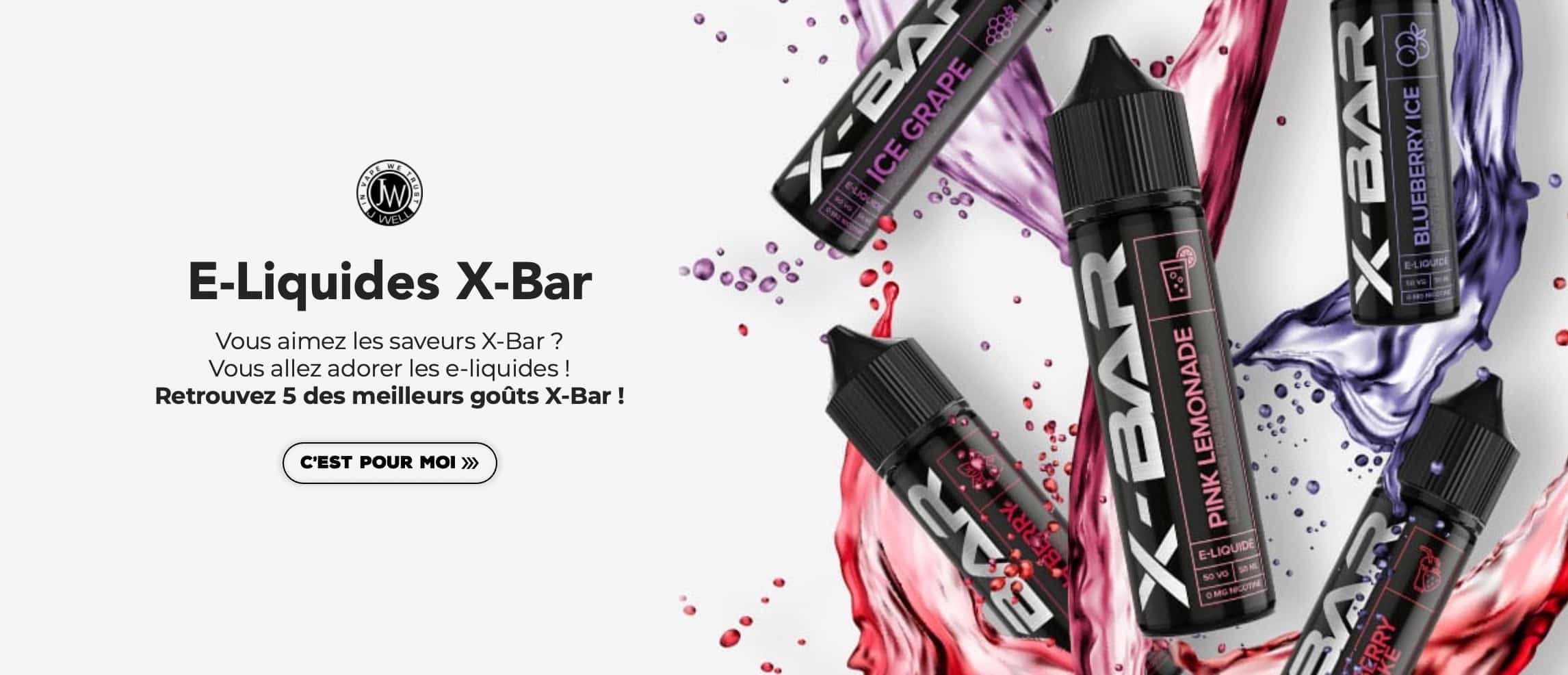 E-liquide X-BAR