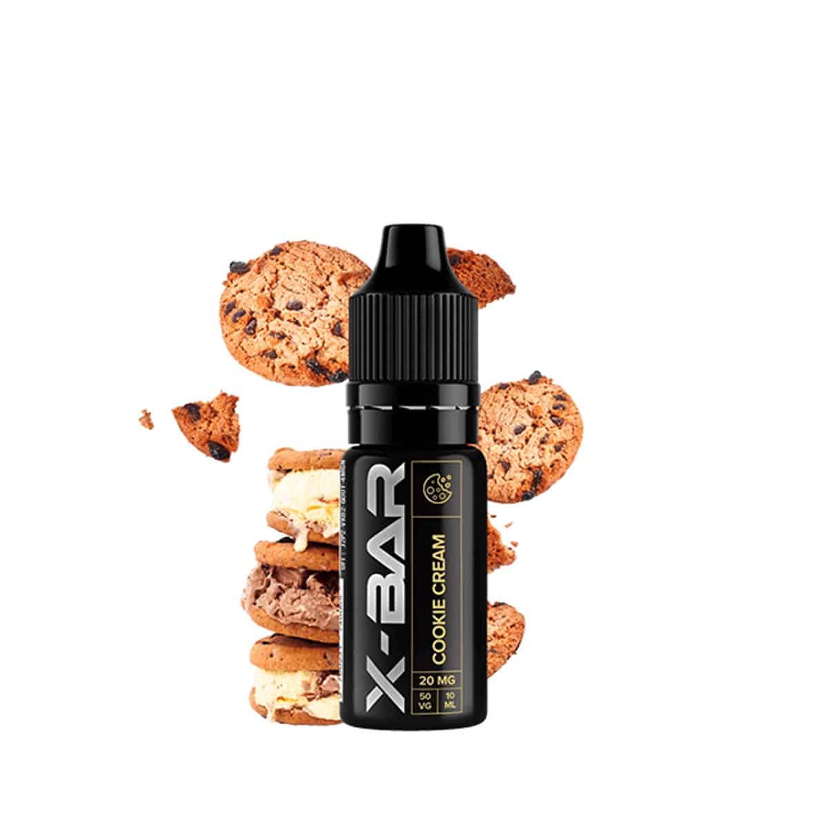 Image E liquide Cookie Cream X-Bar