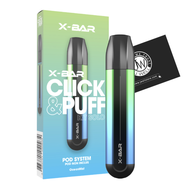 Kit Solo X-Bar Click & Puff Ocean Mist