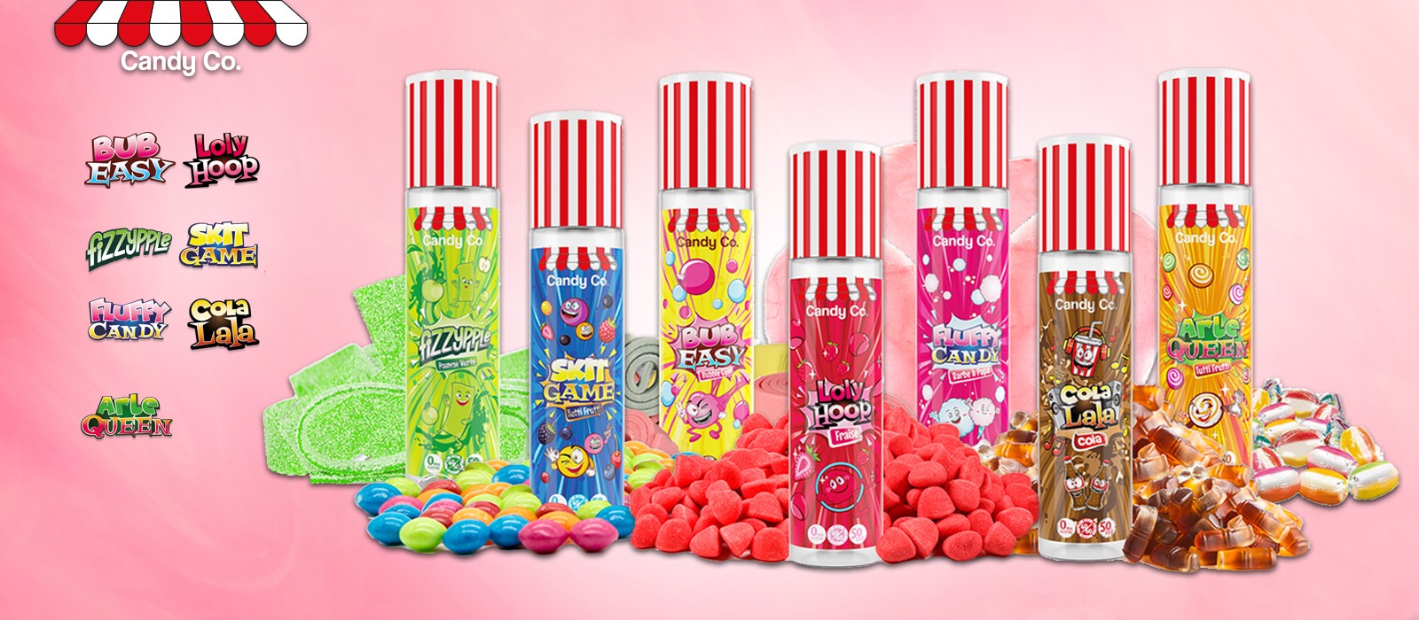 Image Nouveautés E-liquides Candy Co. 50ml 💨