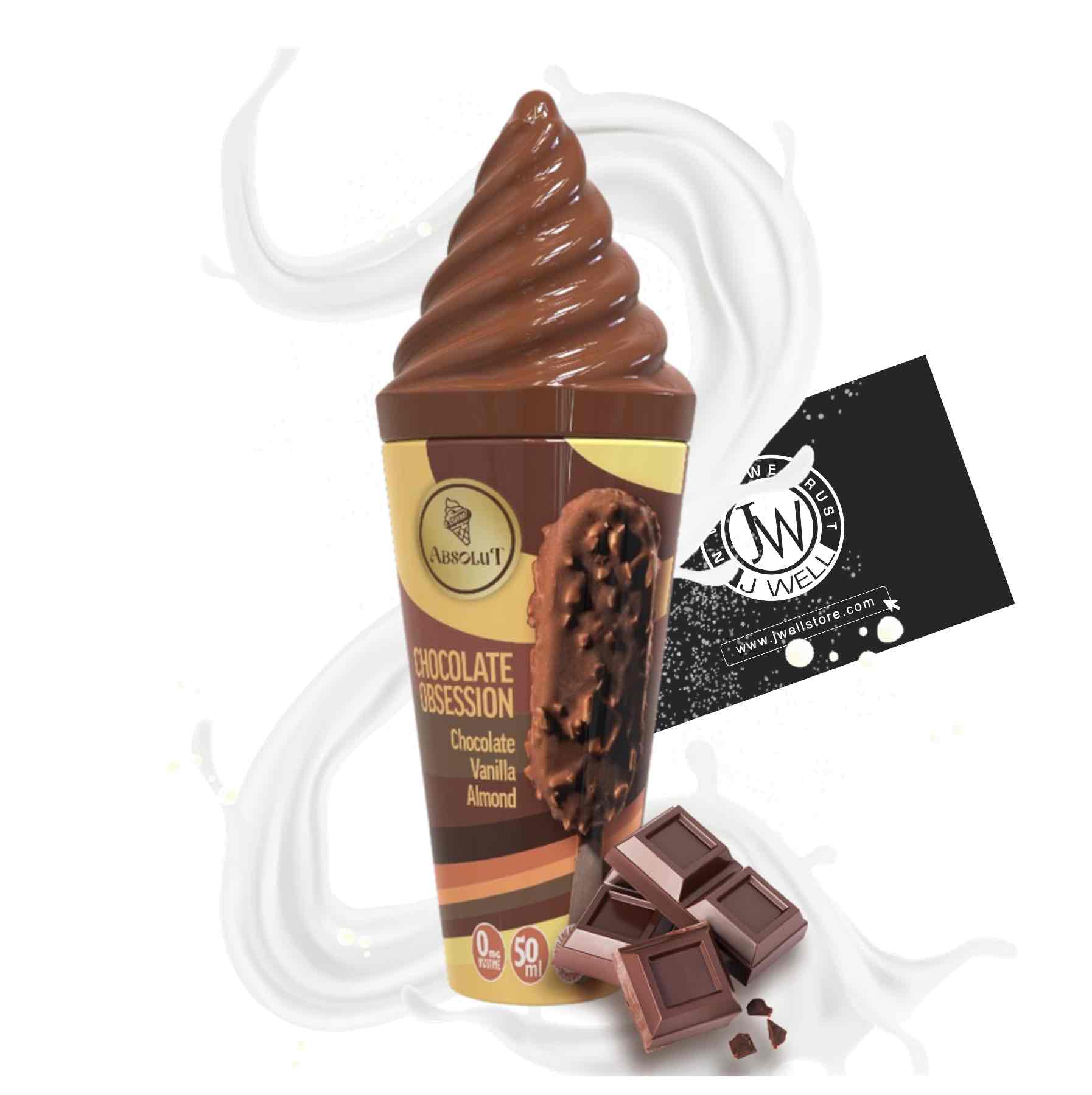 Image E liquide Chocolate Obsession 50 ml E-Cone Absolut Vape Maker