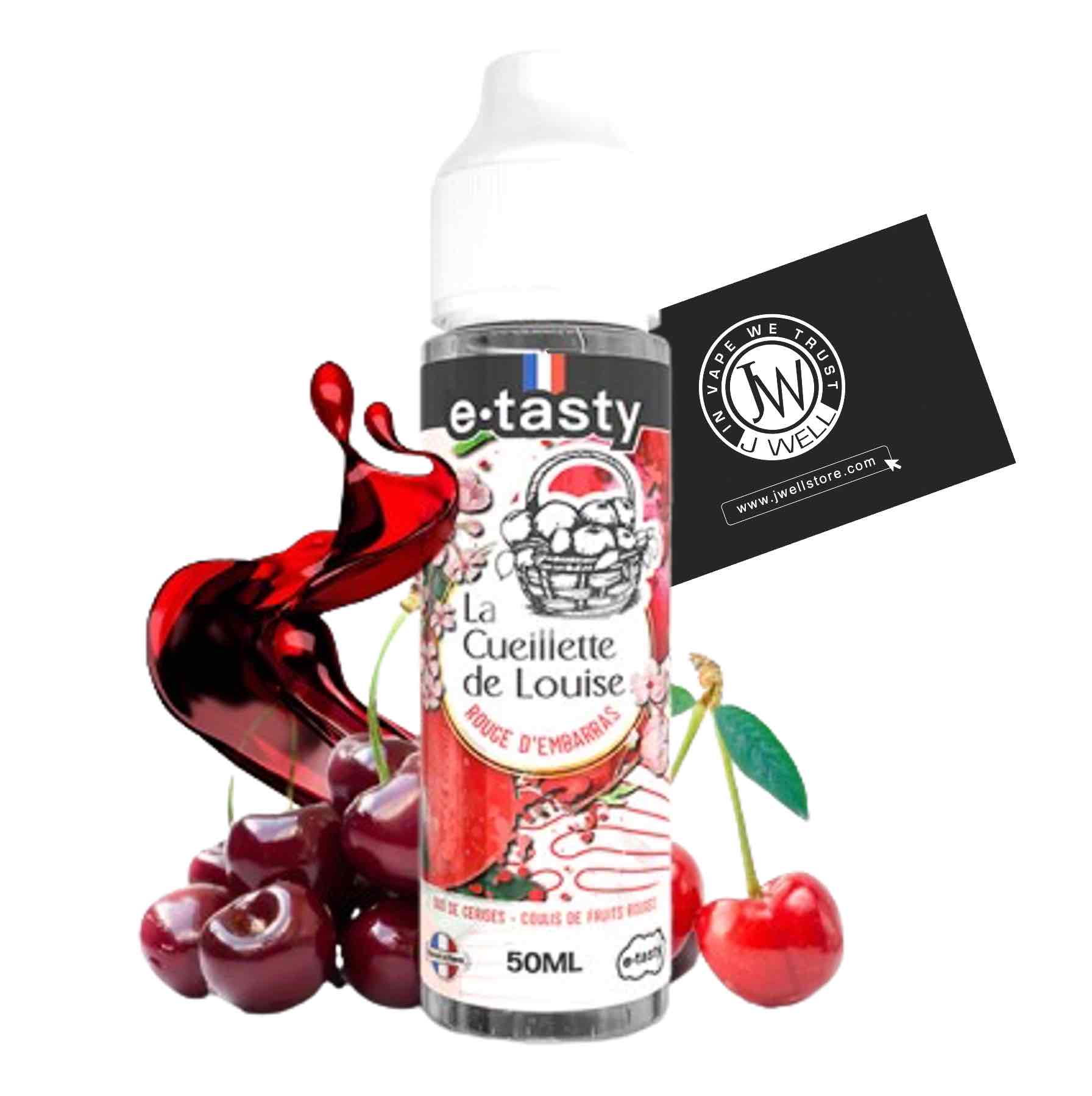 Image E liquide Rouge d’Embarras La Cueillette de Louise 50 ml E.Tasty